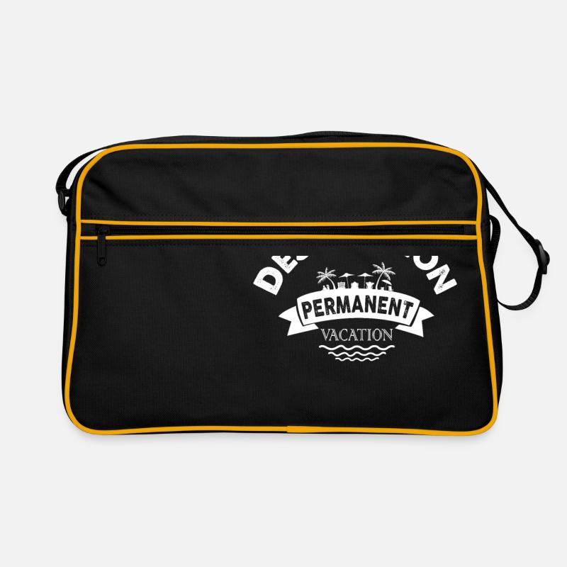 Destination de retraite Permanent Vacation Sac Retro