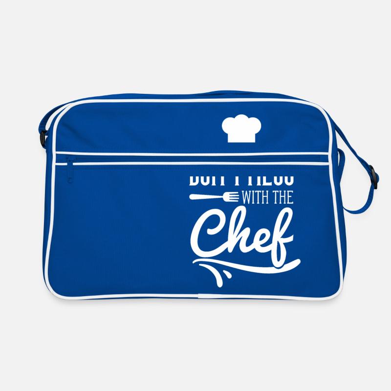 Chefkoch Chef Küchenchef Boss Kochen Retro Tasche