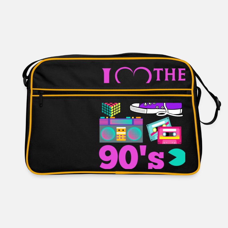J'AIME LES 90 S Sac Retro