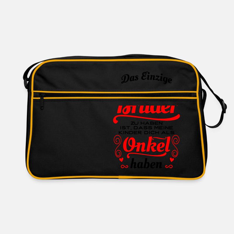 Great Brother, Great Uncle - Gift Retro Bag