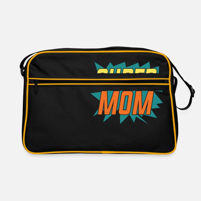 MOM 18 - Sac Retro - noir/or