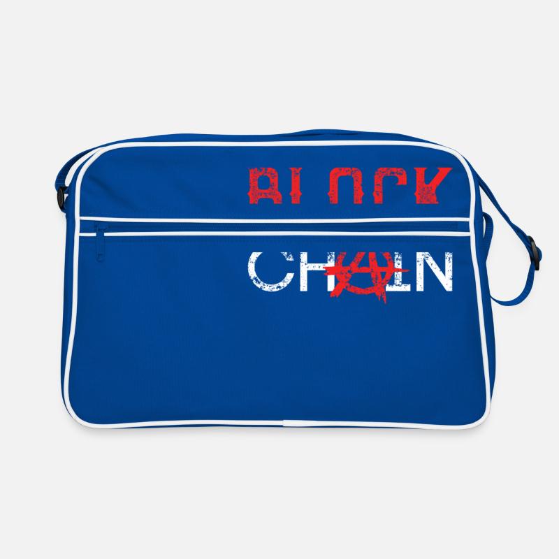 Blockchain Technologie Crypto Sac Retro