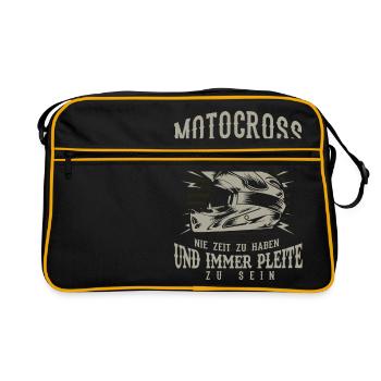 Maillot de motocross · Enduro Sport · Raison d'être cassé - Sac Retro - noir/or - Devant
