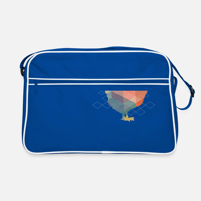 Polygon chicken Retro Bag