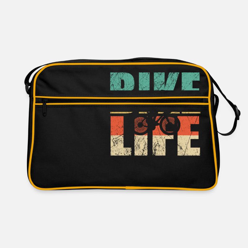Cadeau de vie de vélo Sac Retro