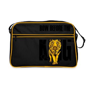 Lion Bow avant le cadeau du Roi Lion - Sac Retro - noir/or - Devant