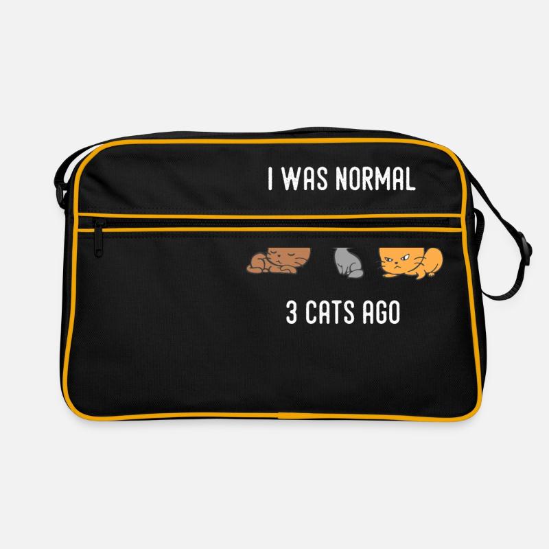 Amant de chat chat miaou amant de chat Sac Retro