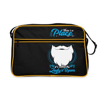 Men Without Beards - Retro Bag - black/gold - Front