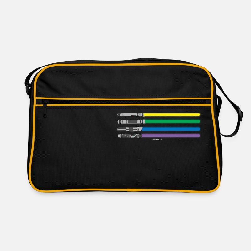 Cadeau de bannière LGBT PRIDE épée laser Sac Retro