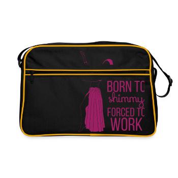 Danse du ventre - Danseuse du ventre - Cadeau - Danse - Sac Retro - noir/or - Devant