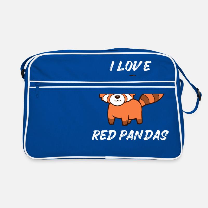 Sweet Cat Bear Red Panda Red Panda Retro Bag
