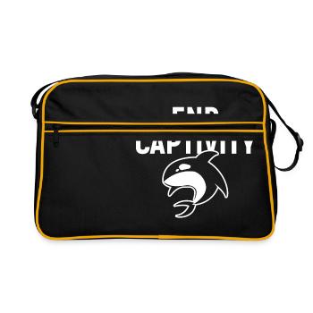 End Captivity - Sac Retro - noir/or - Devant