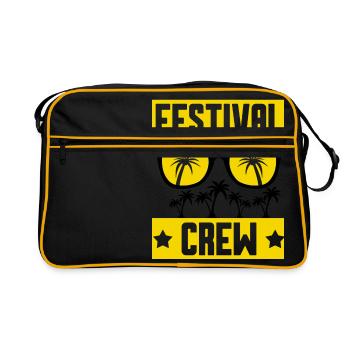 Équipe du festival - Sac Retro - noir/or - Devant