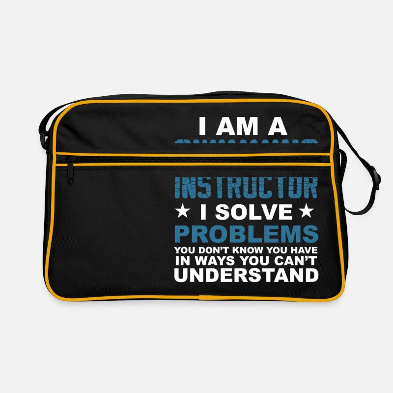 Ich bin ein Schwimmlehrer.. - Geschenk Retro Tasche