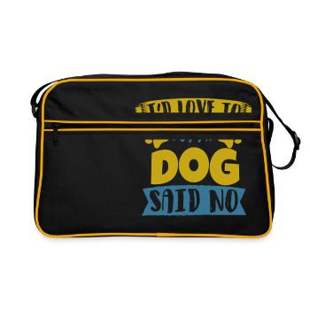 dog - Retro Bag - black/gold - Front