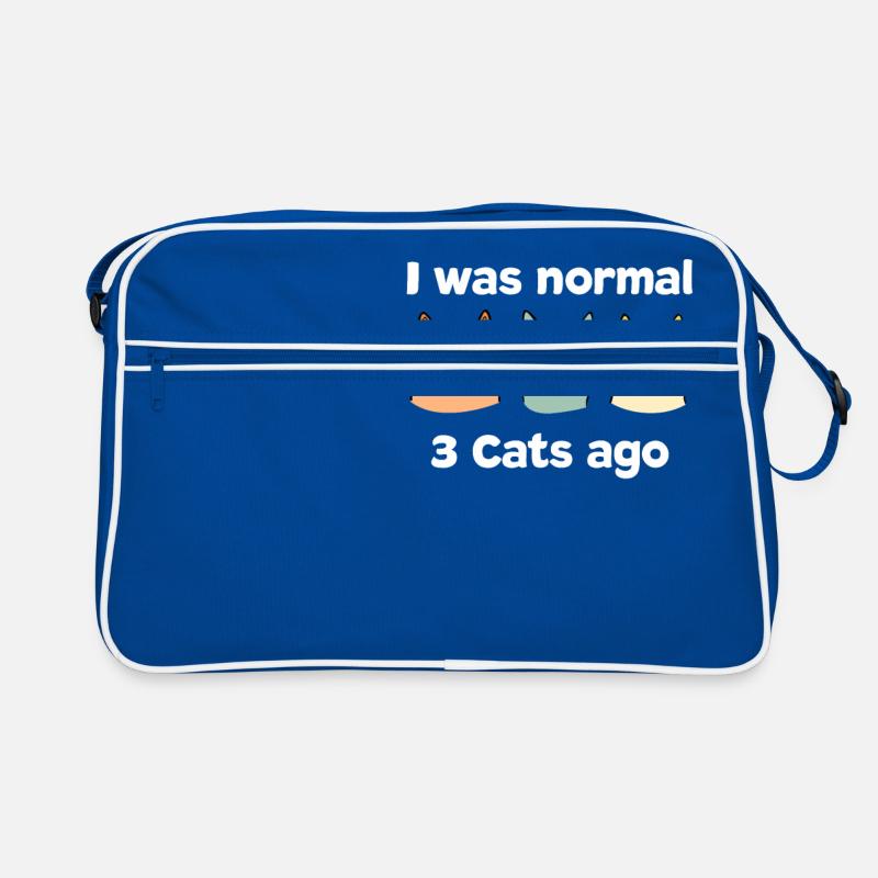 Crazy Cat Type Cat amoureux de chat Meow Sac Retro