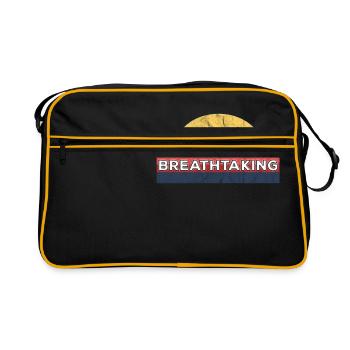 1978 Stunning Year of Birth Distressed Gift - Retro Bag - black/gold - Front