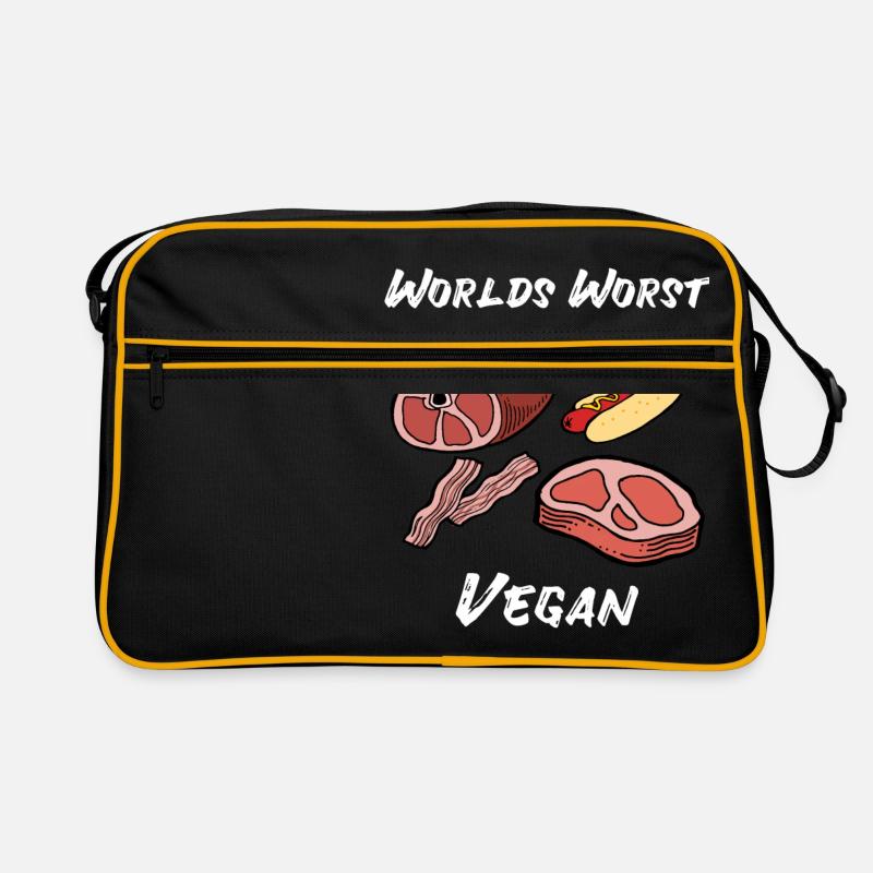 Anti Vegan Fleischfresser Fleisch Filet Geschenk Retro Tasche