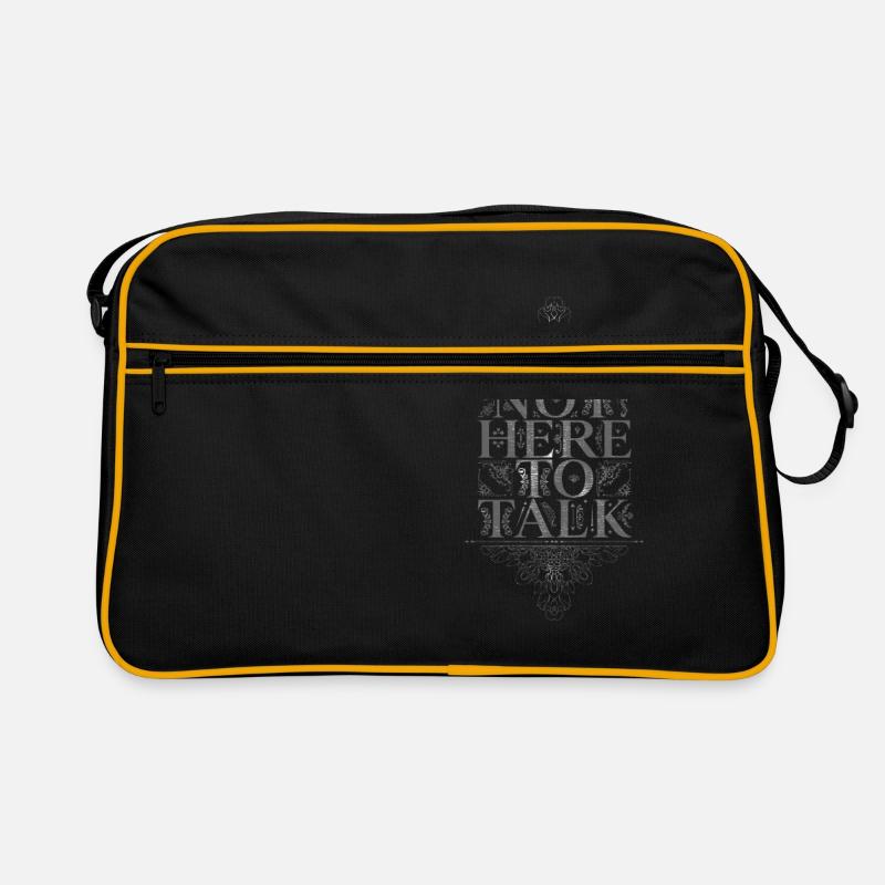 Cool pas ici pour parler - Cadeau Mallorca Sac Retro