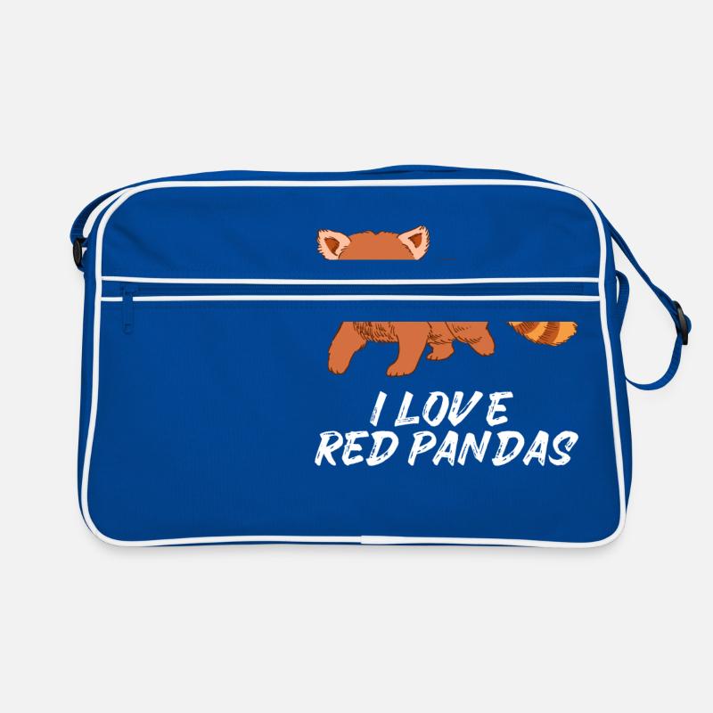 Sweet Cat Bear Red Panda Red Panda Retro Bag