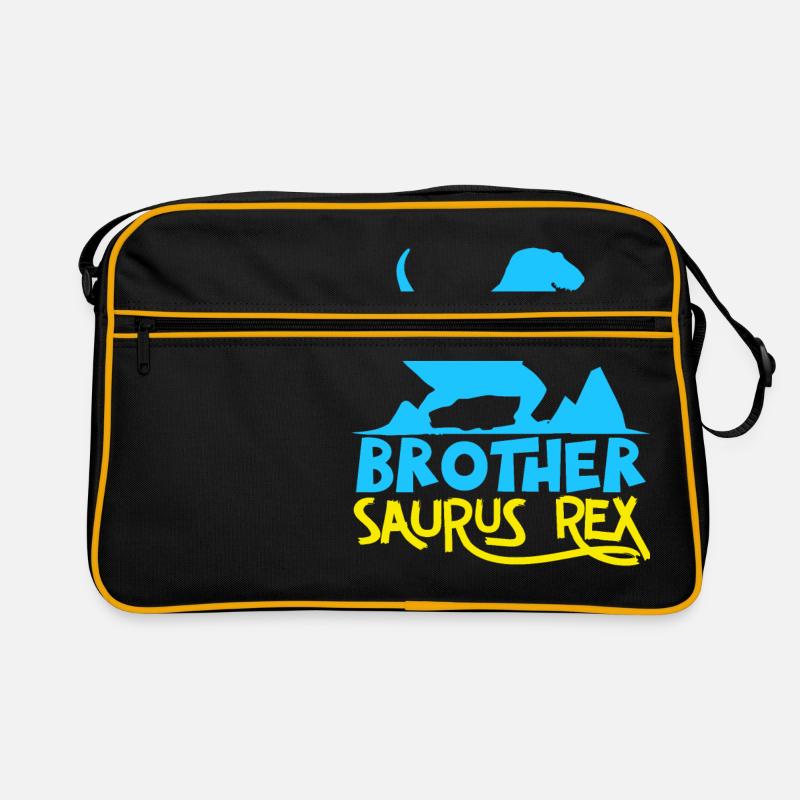 Frère Saurus Rex - Funny Dinosaur Graphic Sac Retro