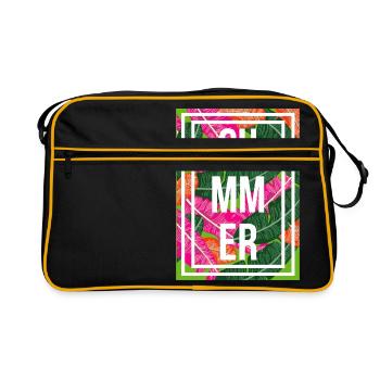 Palmes d’été - Sac Retro - noir/or - Devant