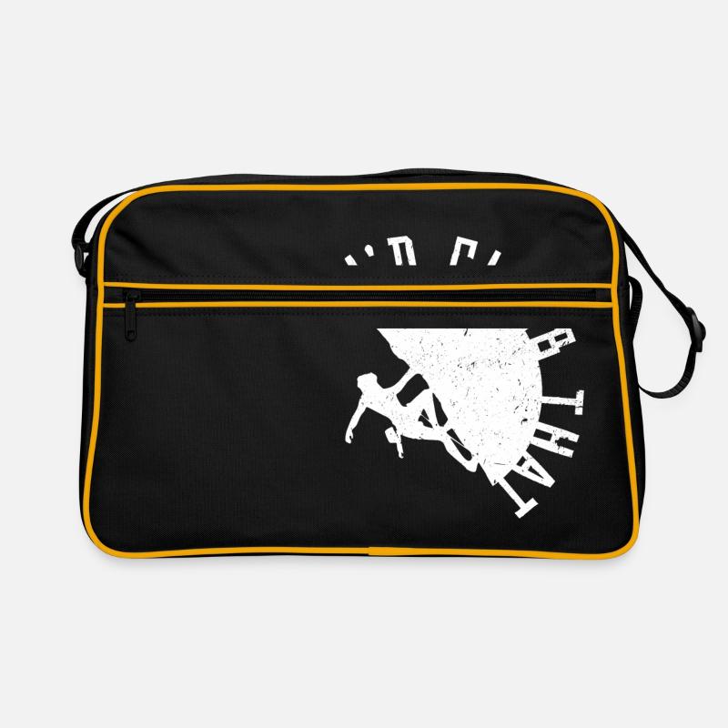 Climb - Retro Bag - black/gold
