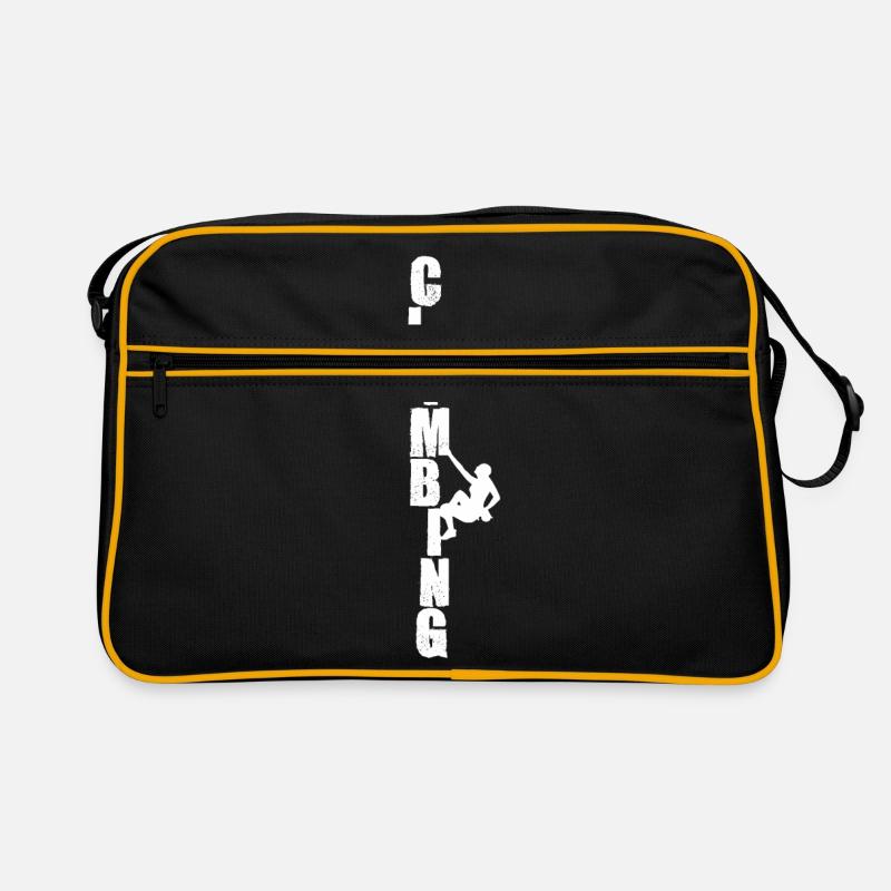 Climb - Retro Bag - black/gold