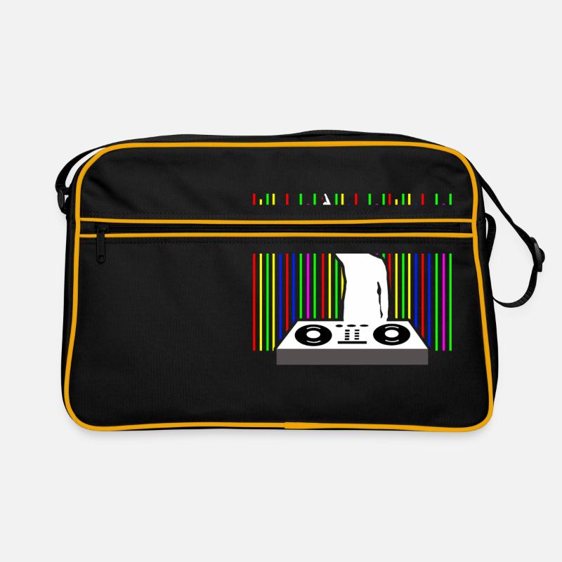 Incroyable lumière de la musique DJ Sac Retro