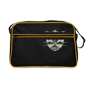 militaire - Sac Retro - noir/or - Devant