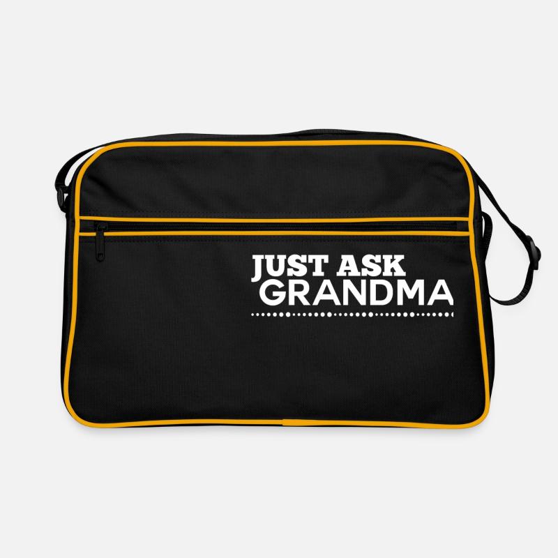 If mom says no just ask grandma! Retro Tasche