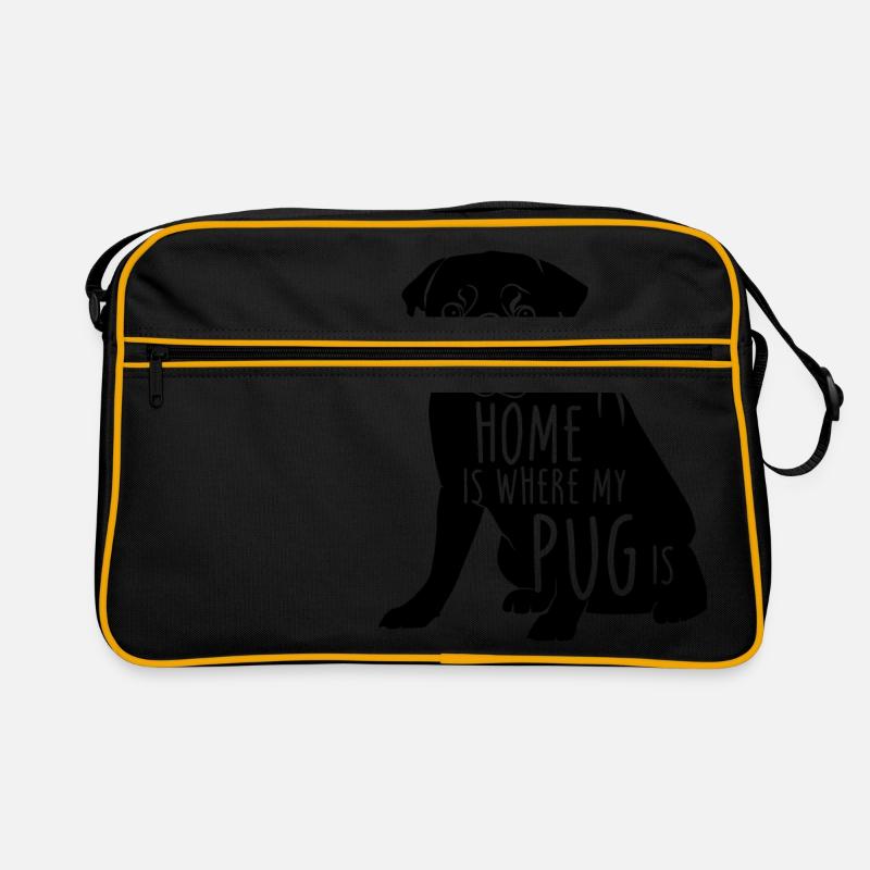 Mops Retro Tasche