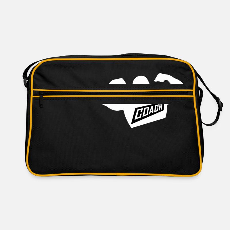 Coach Coach Coach Trainer Coach - Retro Bag - black/gold