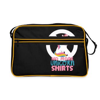 Plus de chemises licornes - Sac Retro - noir/or - Devant