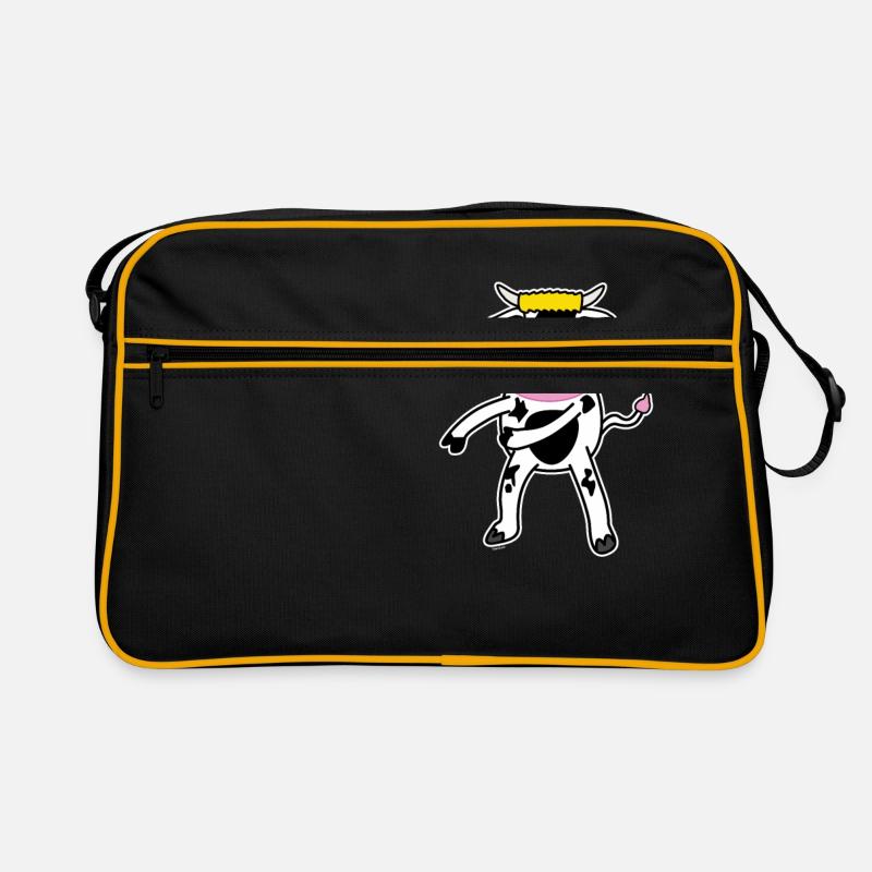 Floss Dance Move Kuh Retro Tasche