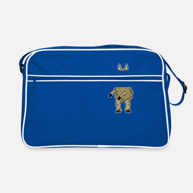 Floss Dance Move Lama Retro Tasche