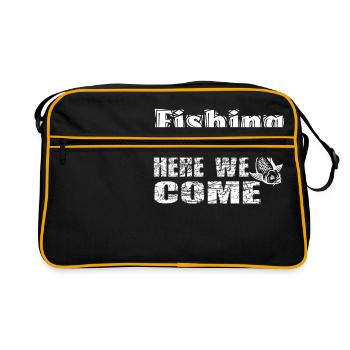 Pêche Pêche - Sac Retro - noir/or - Devant