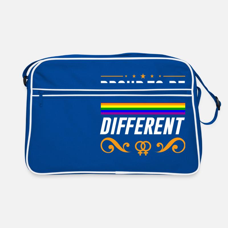 Proud to be different Retro Tasche