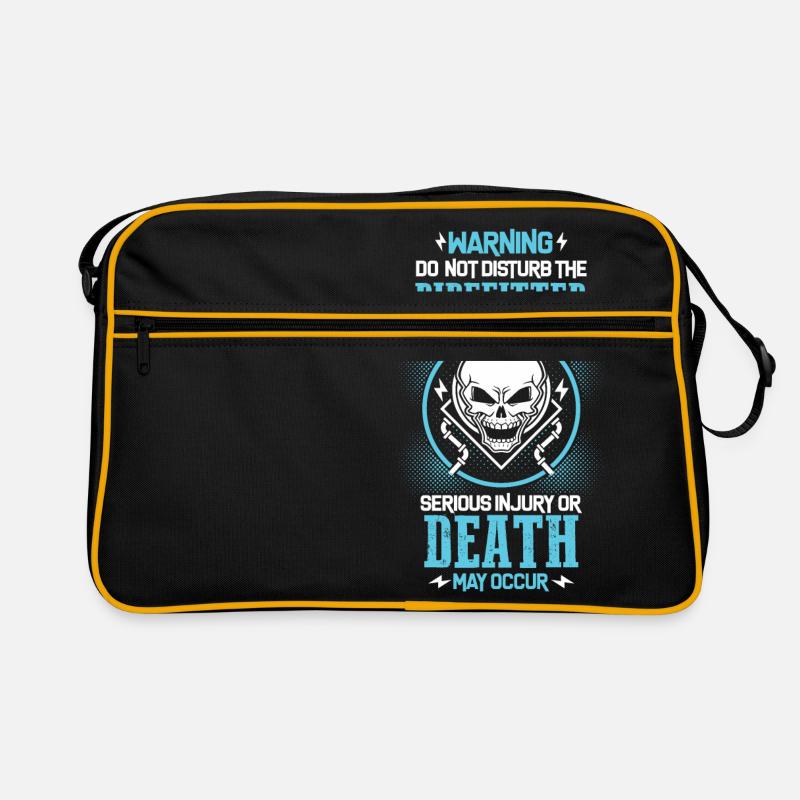 Pipefitter's Warning Retro Tasche