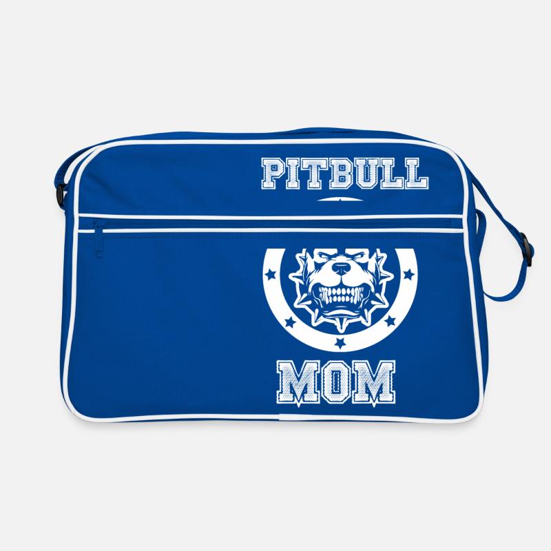 Pit Bull Mum Retro Bag