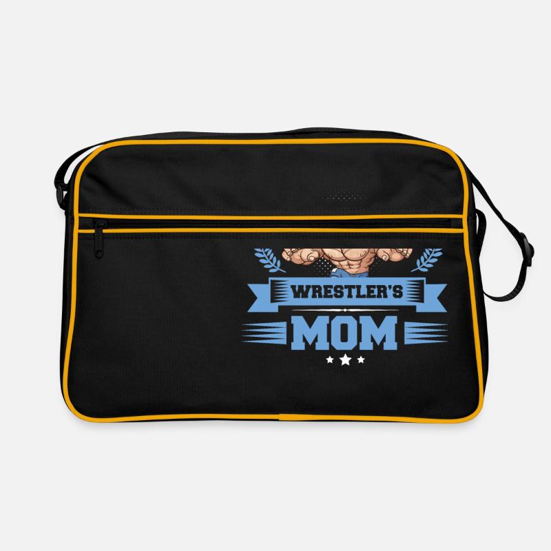 Wrestler's Mom Retro Bag