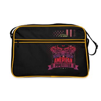 American pipefitter - Retro Bag - black/gold - Front