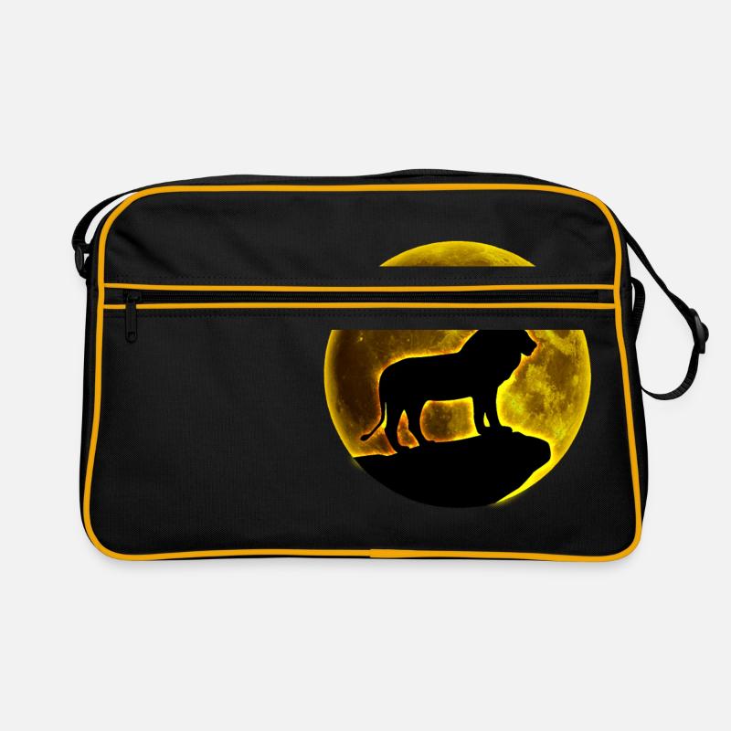 Löwe Retro Tasche