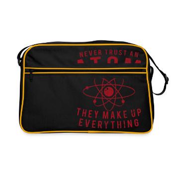 atome - Sac Retro - noir/or - Devant