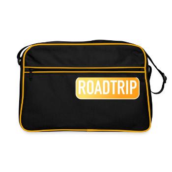 Road trip - Sac Retro - noir/or - Devant