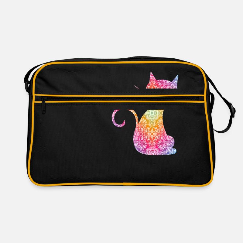 Mandala Cat Sac Retro