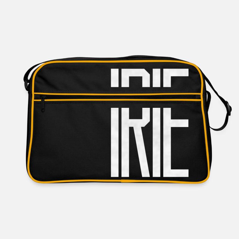 IRIE (Light Label) - Sac Retro - noir/or