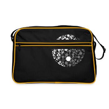 Yin Yang - Retro Bag - black/gold - Front