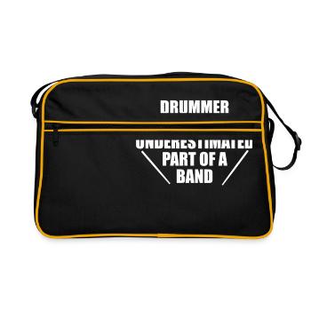 DRUMSTICKS - DRUMSTICKS - INSTRUMENT - Retro Bag - black/gold - Front