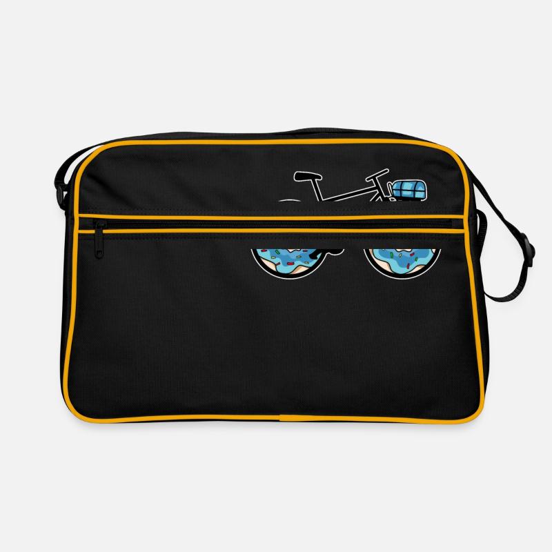 Vélo Donut Donut Donut roue cadeau idée Sac Retro